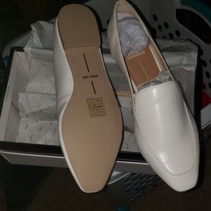 Dolce Vita Ivory Croc Stella flats